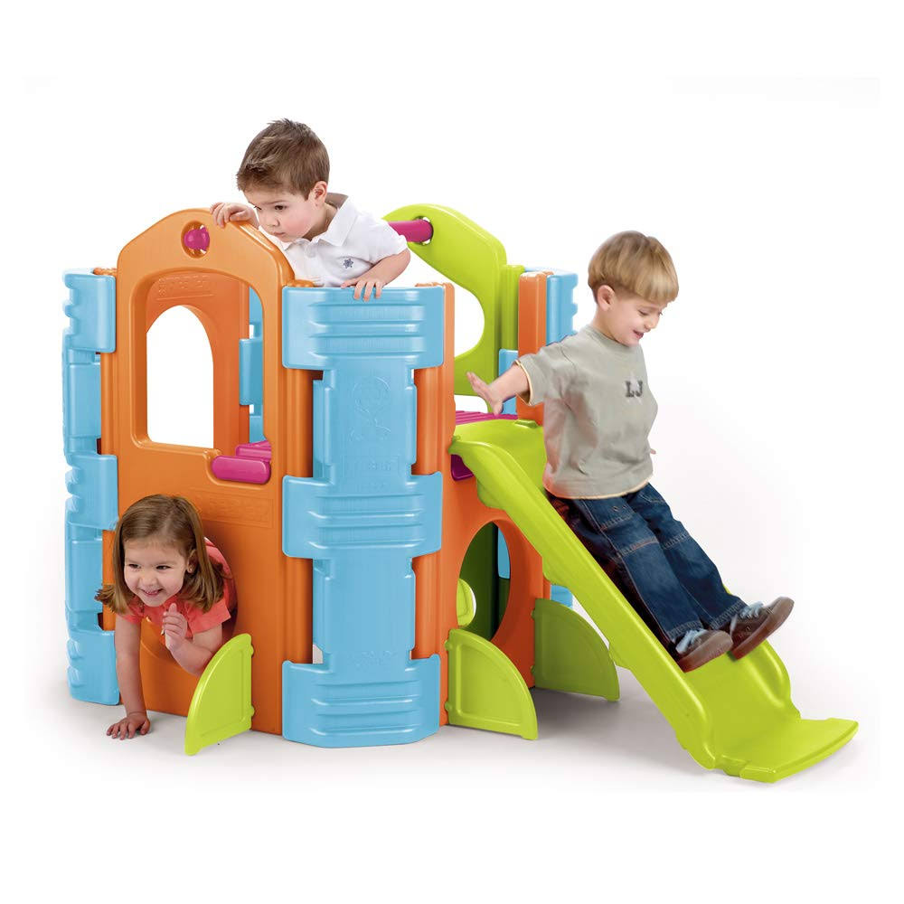 Activity Park Playhouse with Slide or Climb Stairs Q497441