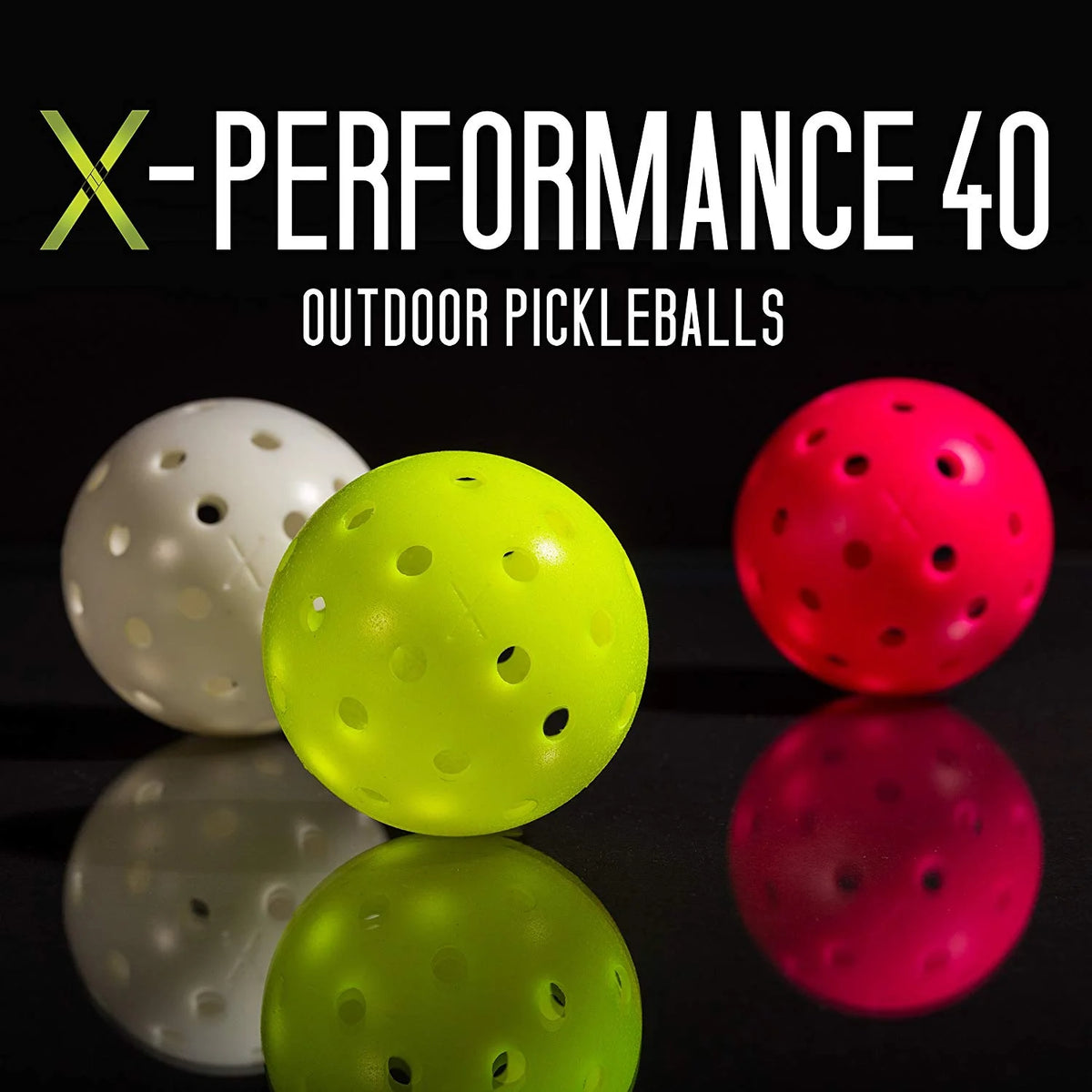 Yellow 12 Piece Pickleballs H57734