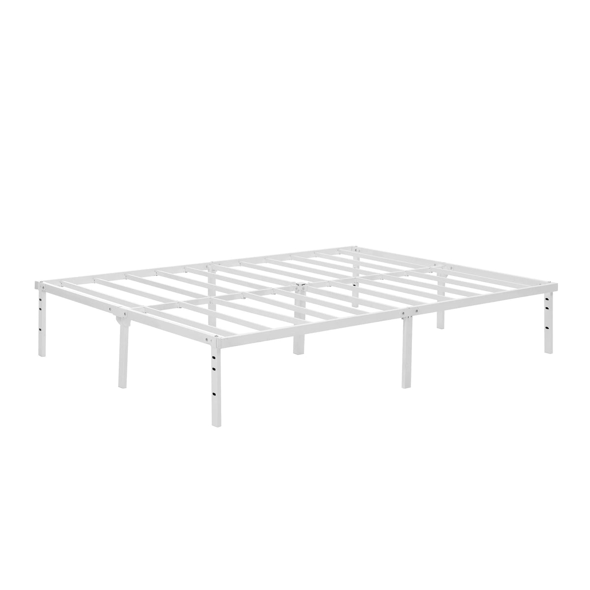 Heavy Duty Steel Slat Twin Platform Bed Frame, Black N6046