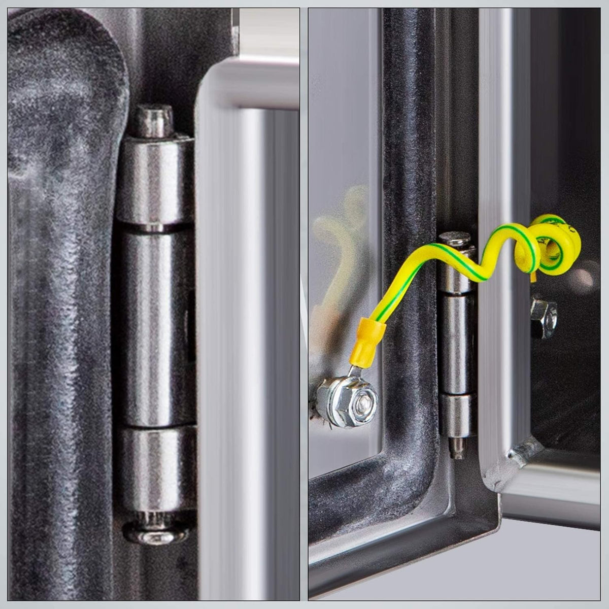10 x 8 x 4'' NEMA 4X Steel Electrical Enclosure V8209