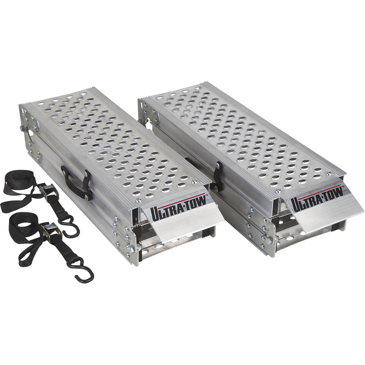 Folding Arched Aluminum Loading Ramp Set 1,000-Lb. Capacity I3579