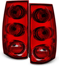 Red Smoked Tail Lights Brake Lamps Left+Right C376