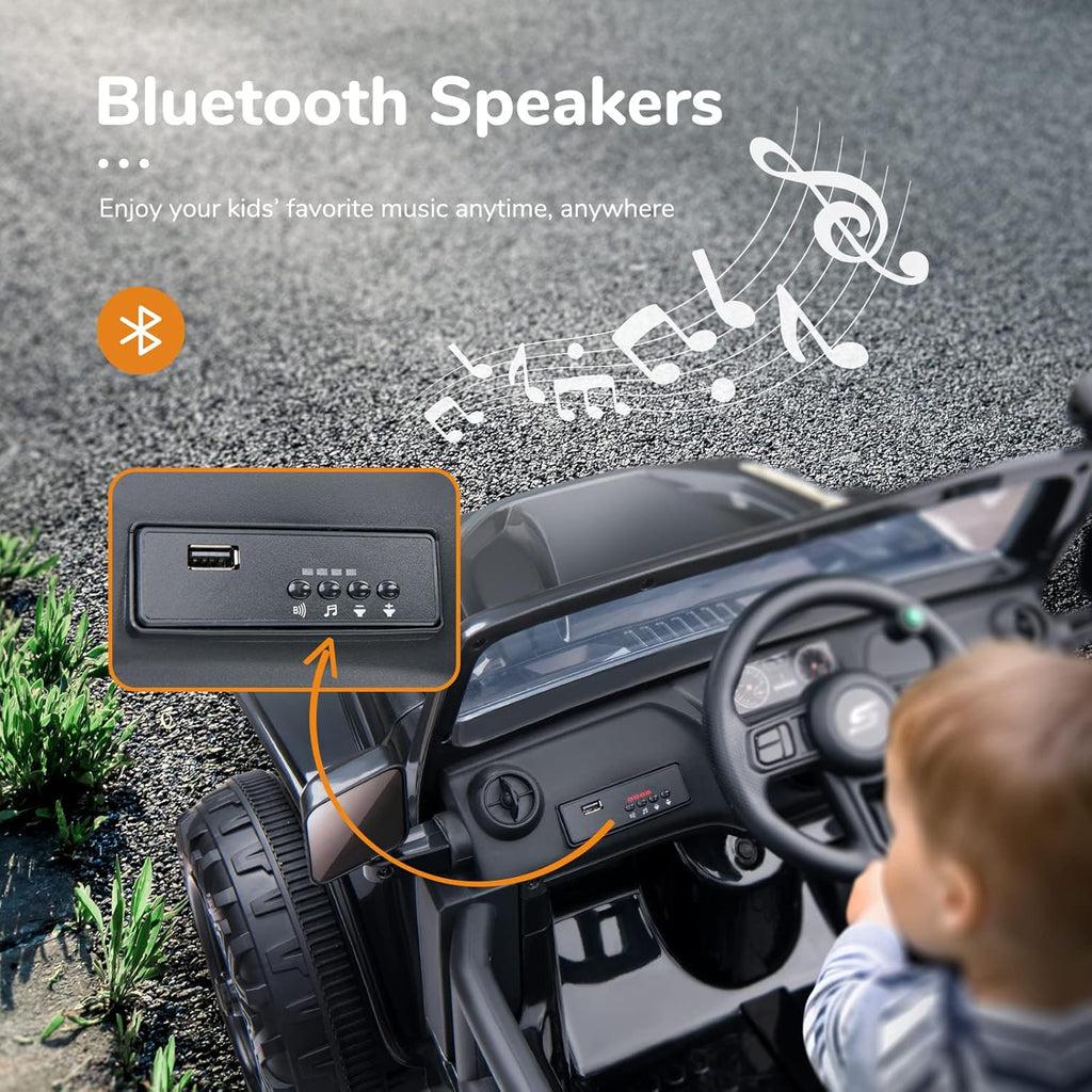 12V Electric Ride On Truck with Parental Remote Control S74869