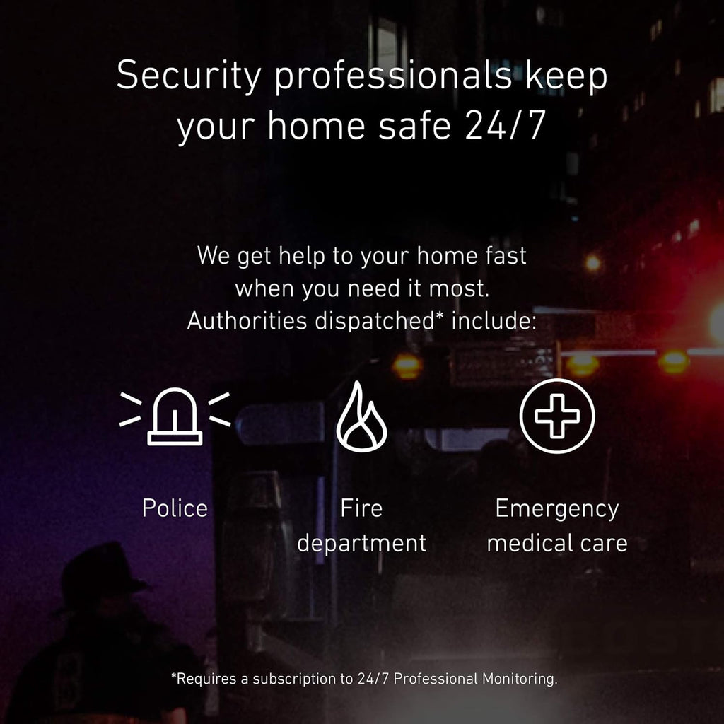 9 Piece Wireless Home Security System with HD Camera V4282