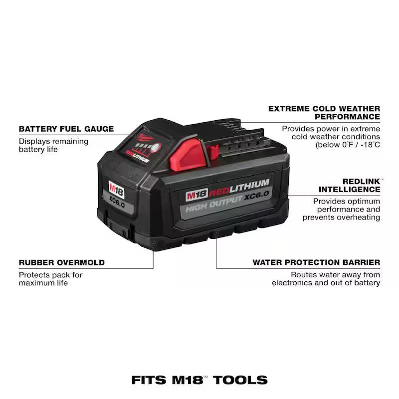 18V Cordless 5-Tool Combo Kit with Batteries Charger and Tool Bag U93109