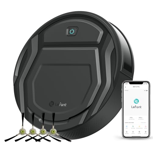 Robot Vacuum Cleaner, Super Thin, Powerful Suction, Quiet, Self-Charging, Grey N138187
