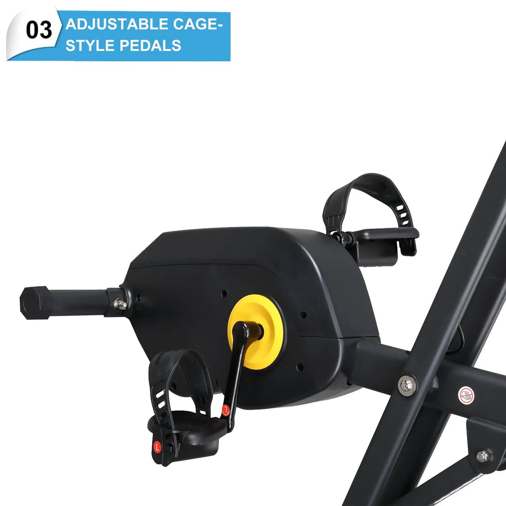 Adjustable Folding Stationary Exercise Bike I7587