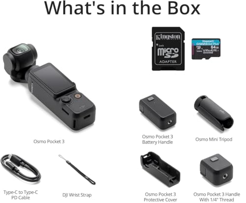 Vlogging Camera with 1'' CMOS & 4K/120fps Video, 3-Axis Stabilization, 2" Rotatable Touchscreen X1085