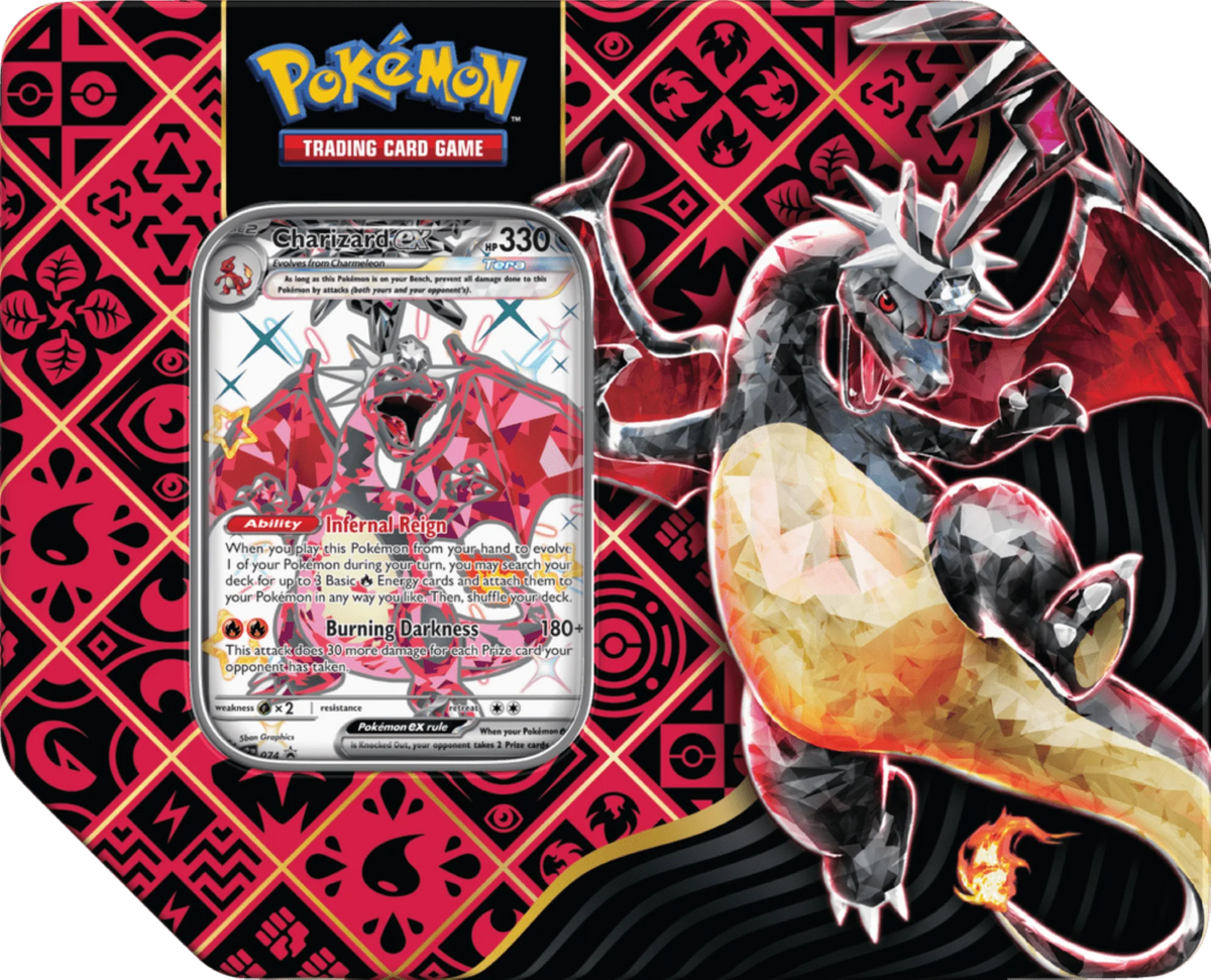 Pokemon Trading Card Games Tin Charizard Q137