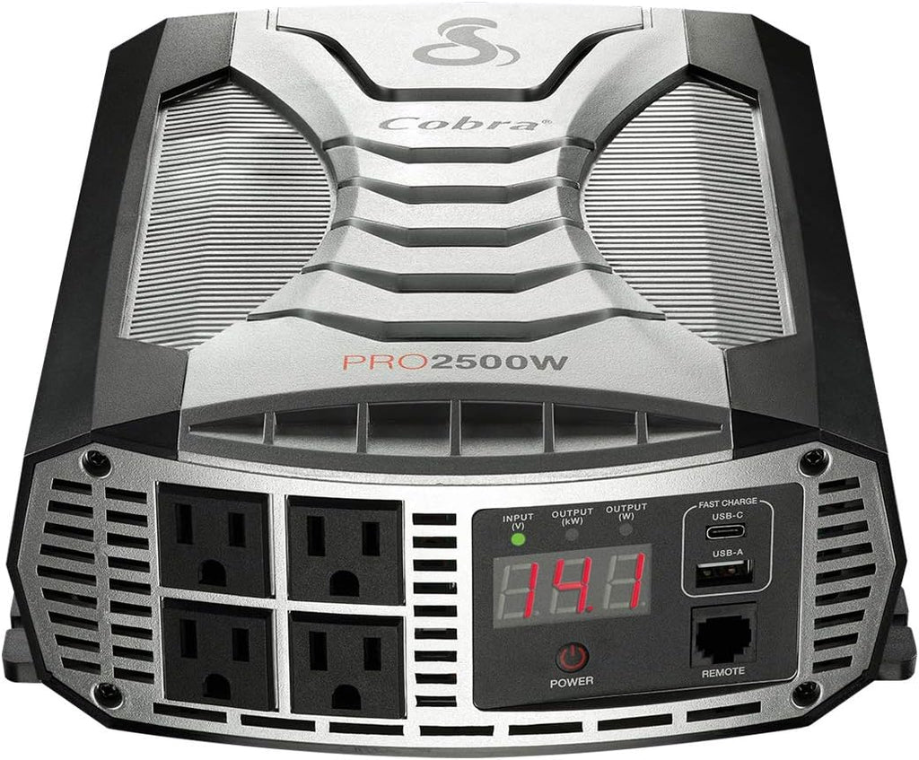 400W Power Inverter with 2 AC Outlets and 2 USB Ports F626