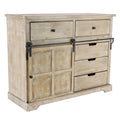 Modern Rectangular 5 Drawer Accent Cabinet X957