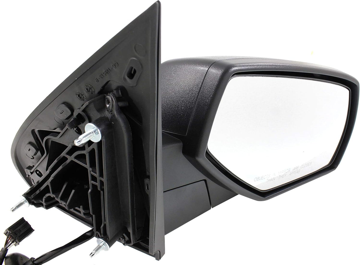Textured Black Power Heated Mirror L9587