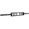 Multi Grip Barbell & Cable Attachment with 2 Collars U7414