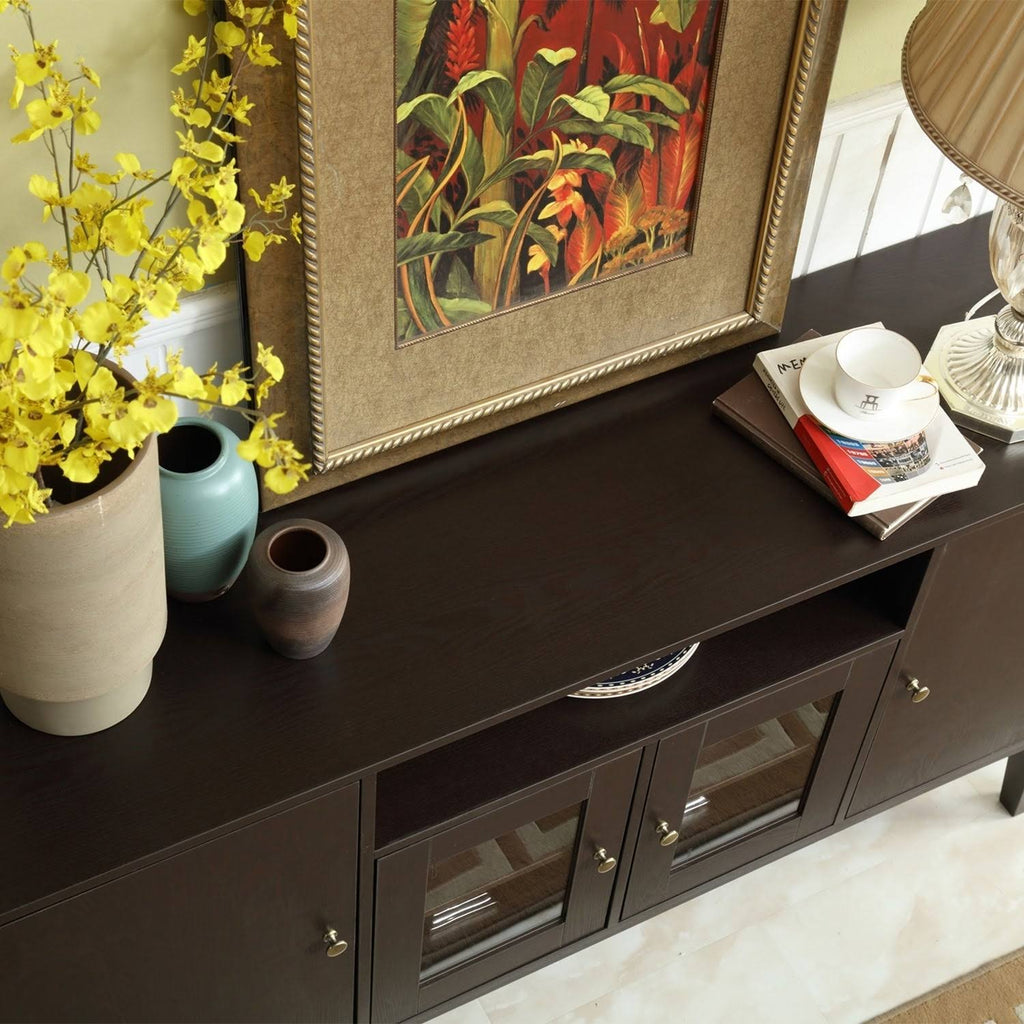Solid Wood Sideboard Cabinet F46874