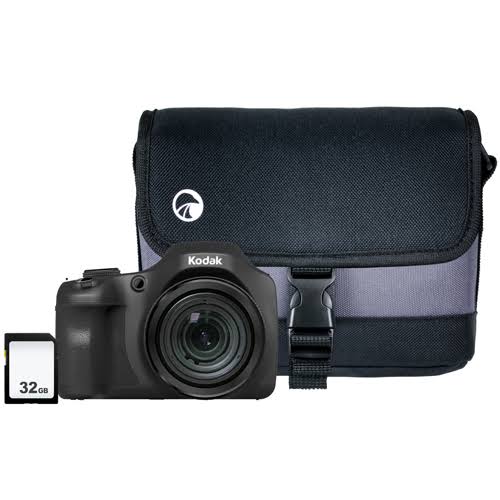 20MP 65x Zoom Bridge Camera with 32GB SD Card & Case L11928
