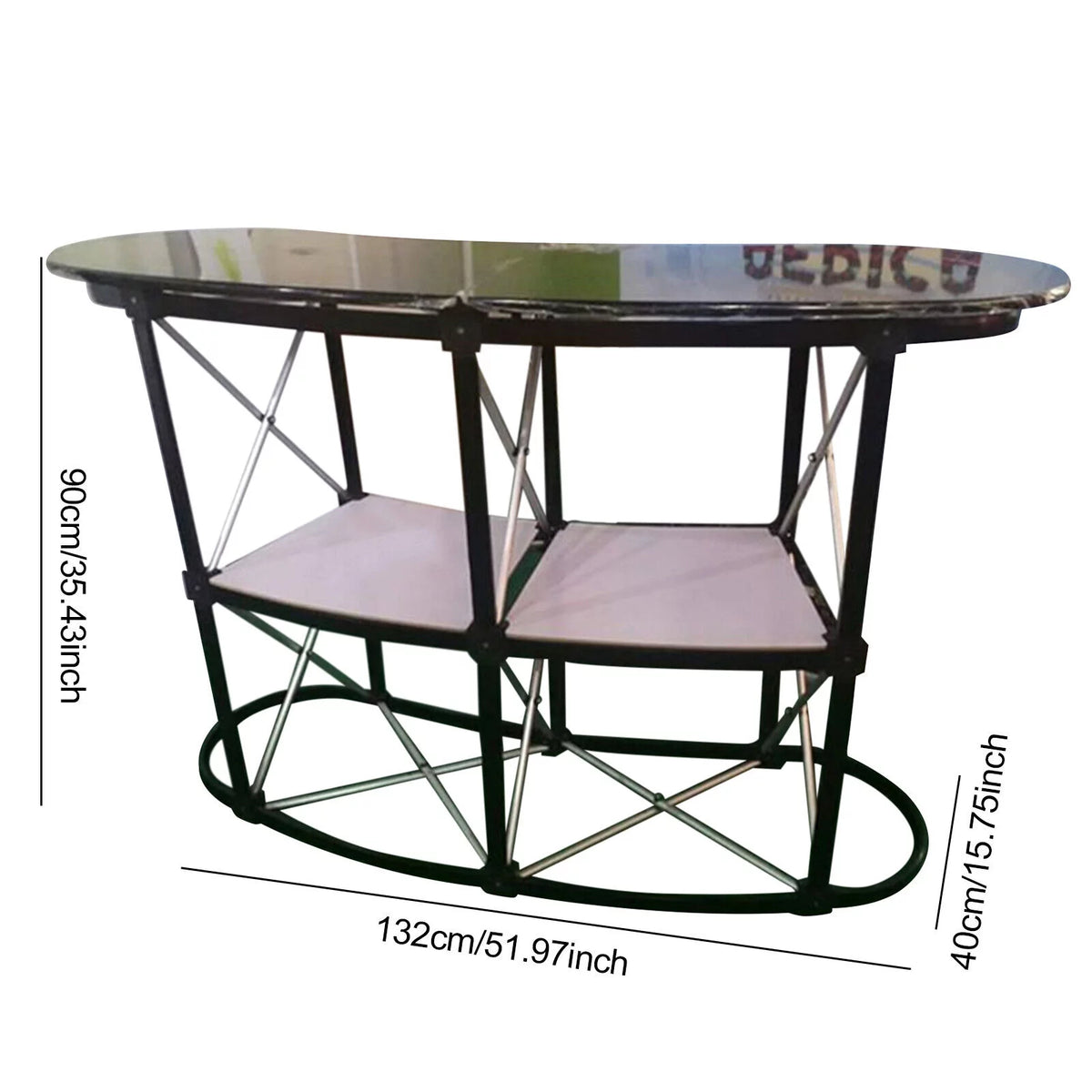 Portable Reception Desk Counter Stand T7040