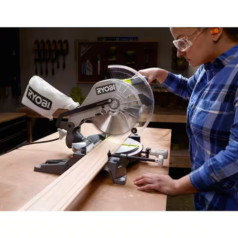14 Amp Corded 10 in. Compound Miter Saw T663799