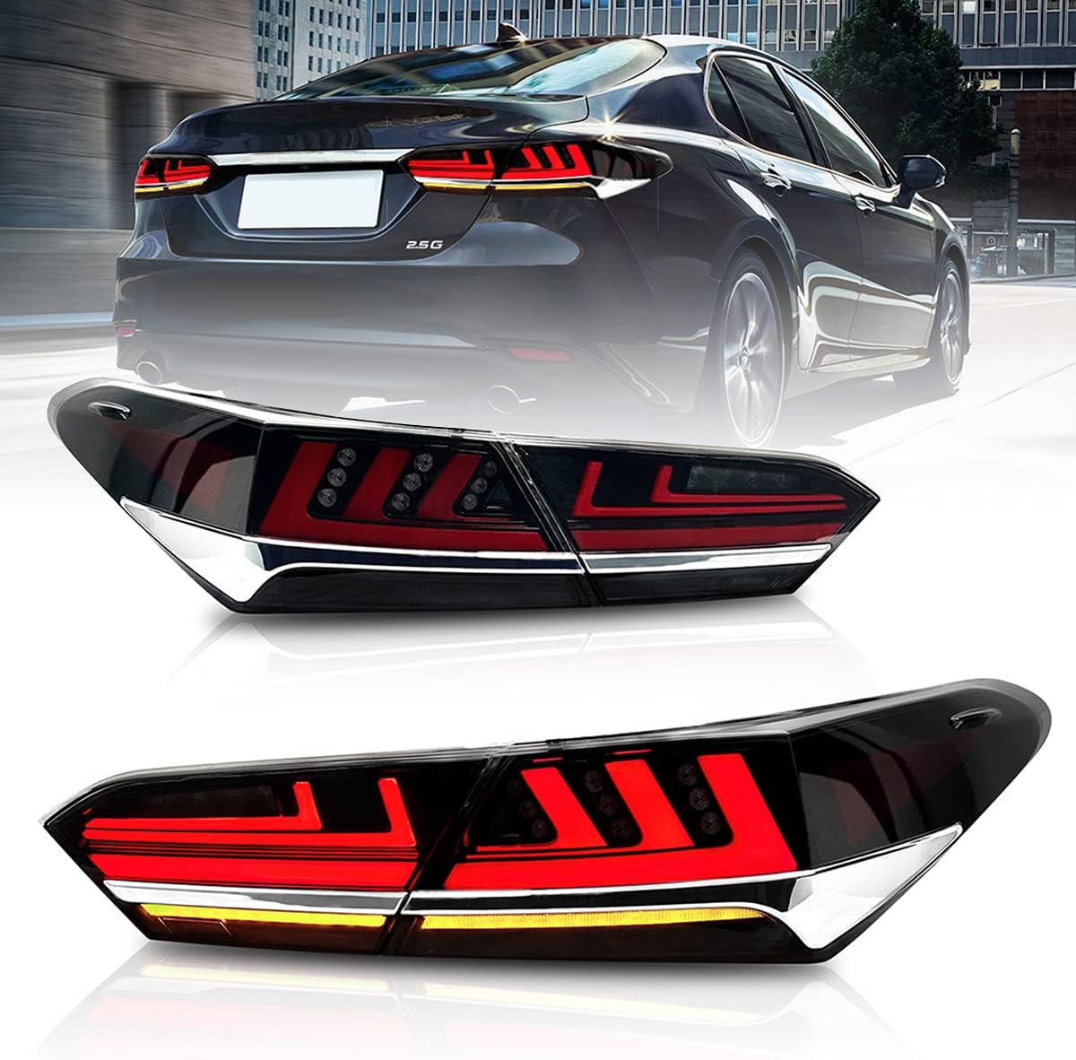 Tail Lights for Toyota Camry 2018-2022 LED Taillight Assembly Q728178