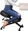 Height Adjustable Kneeling Chair with Foam Cushions and Casters P64177