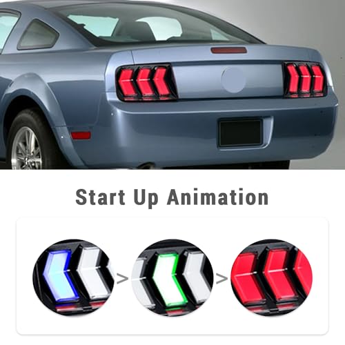 LED Tail Lights with Sequential Turn Signal C40739