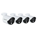 1080p Wired Cameras with Built-in Spotlights 4-Pack D828