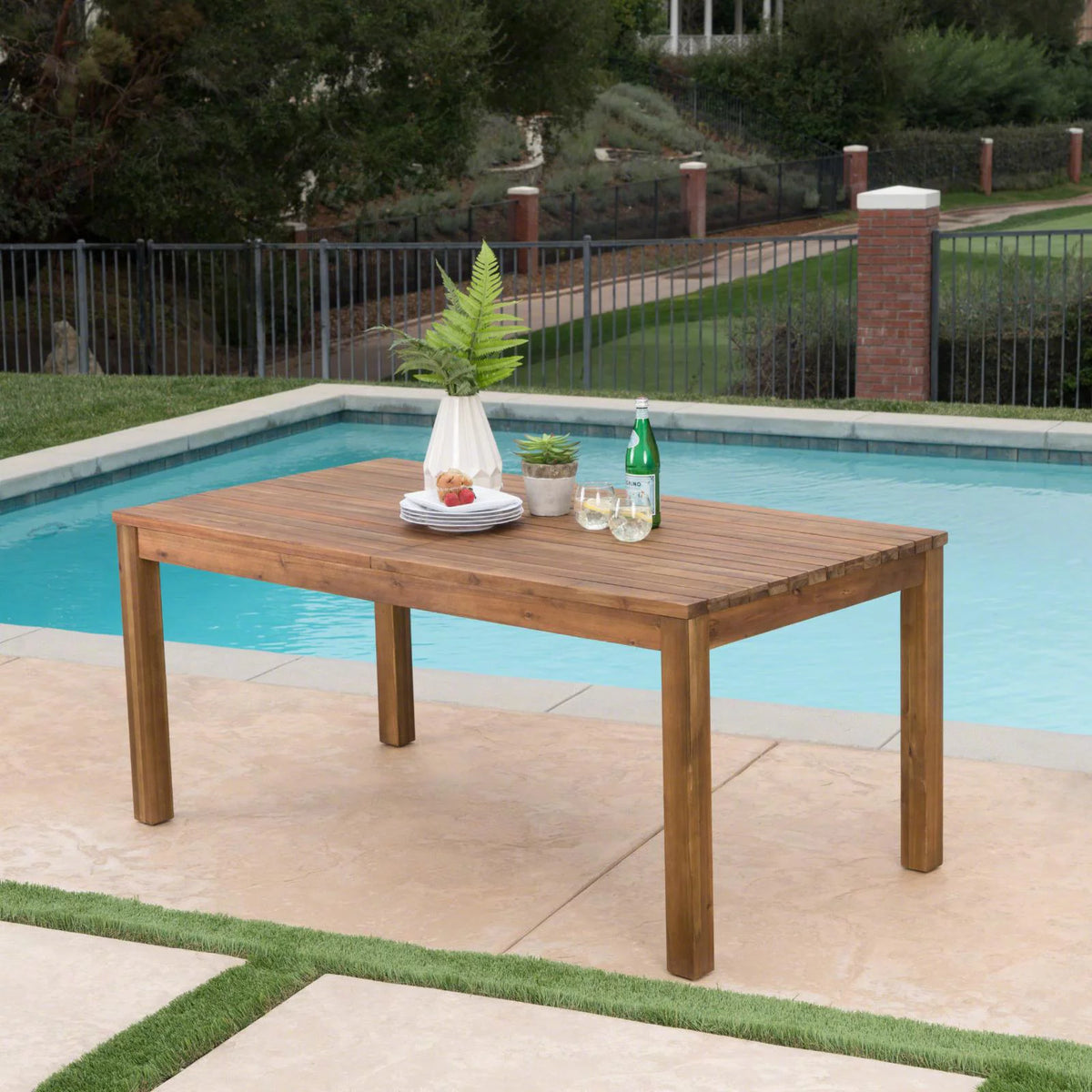 Acacia Wood Dining T619