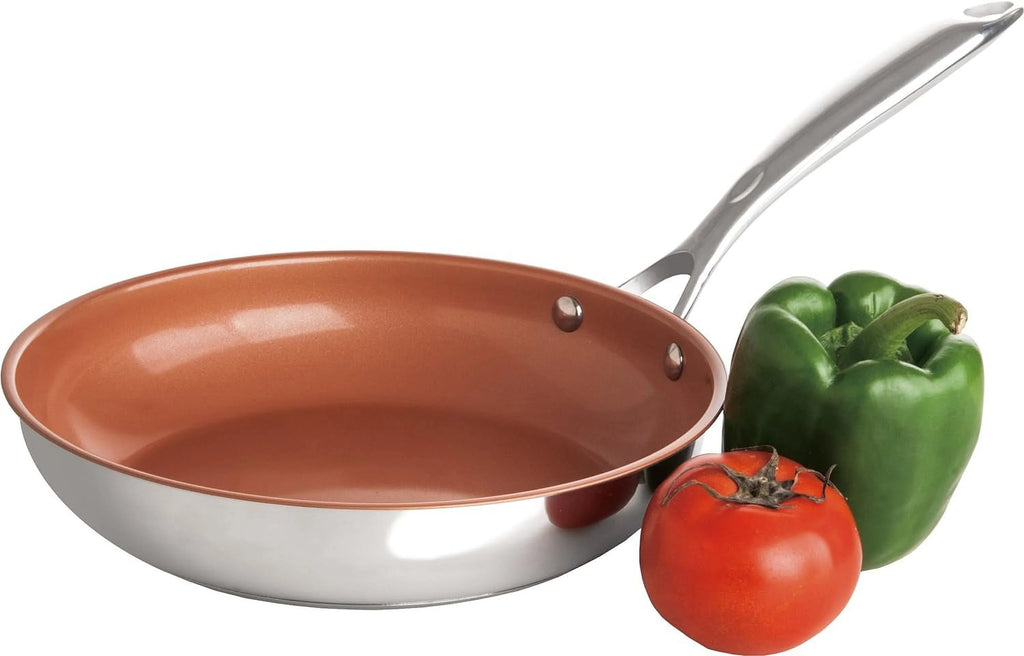 7 Piece Stainless Steel Ceramic Titanium Non Stick Cookware Set B975