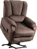 Light Brown Power Lift Recliner with Remote Control P822824