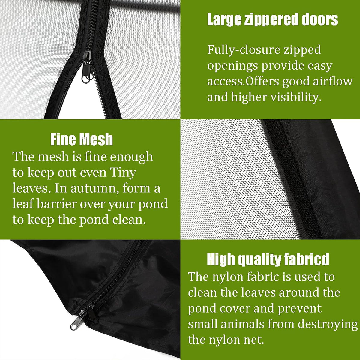 13x17 Feet Pond Garden Cover Netting S3865