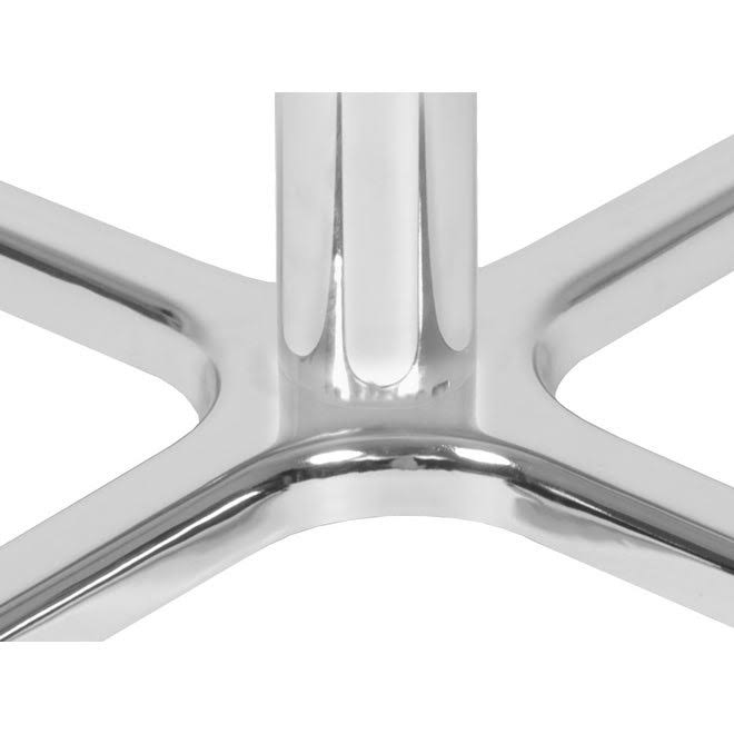 White u0026 Grey Square X-Base Table N523