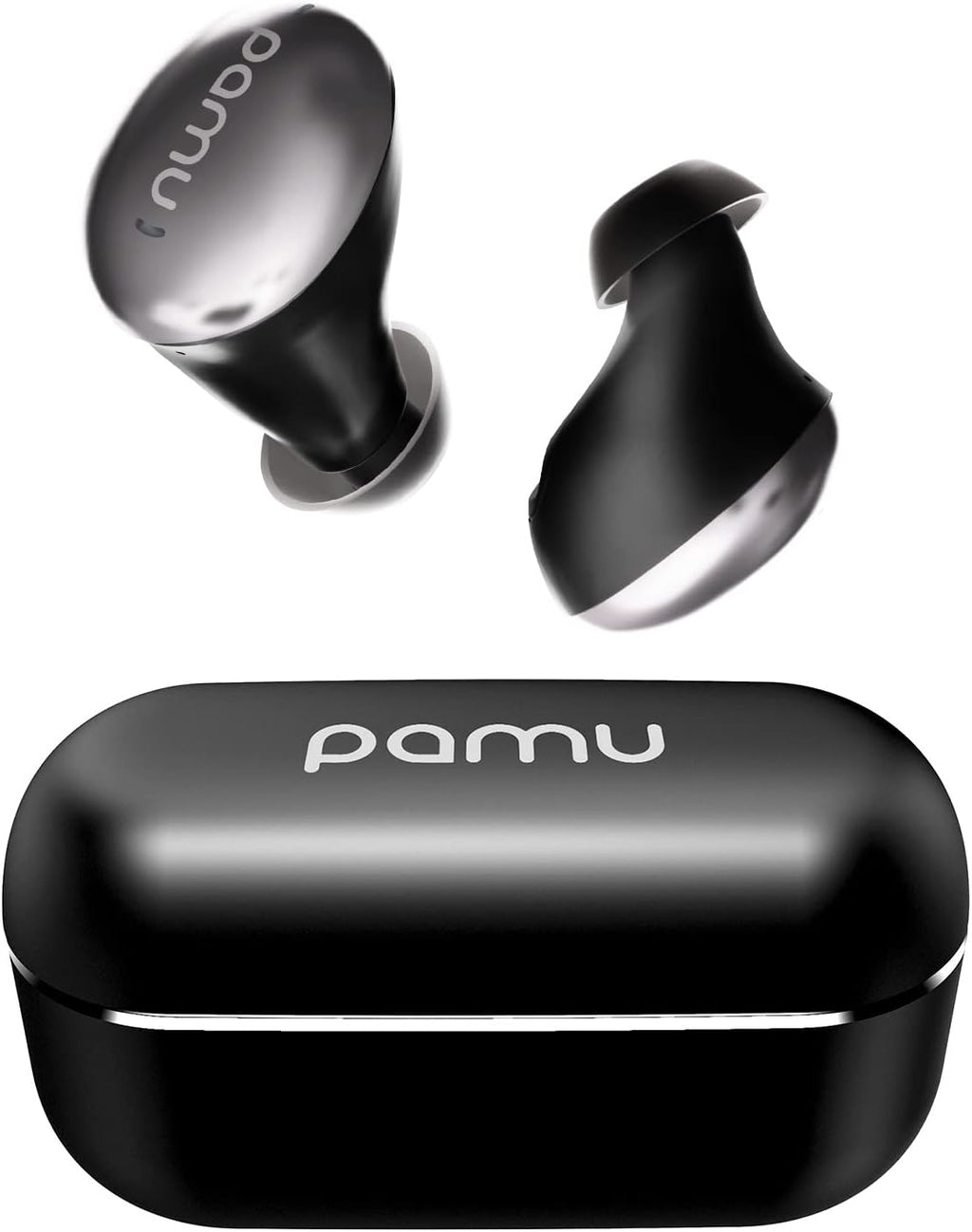Black Wireless Earbuds with Charging Case L3785