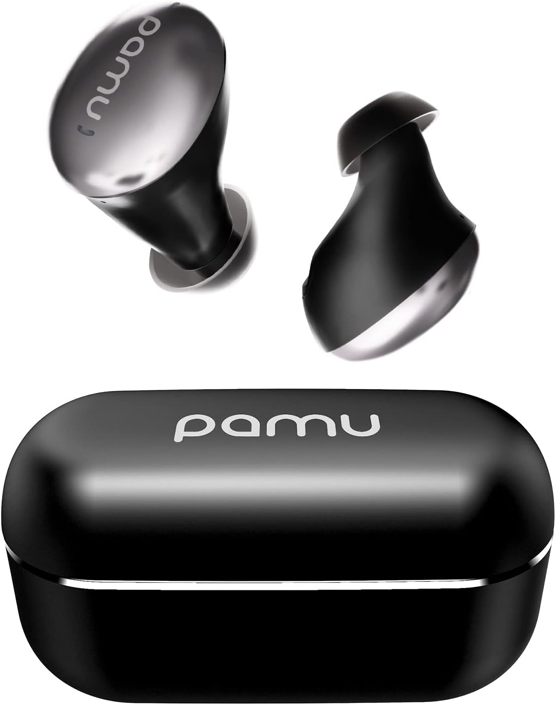 Black Wireless Earbuds with Charging Case L3785