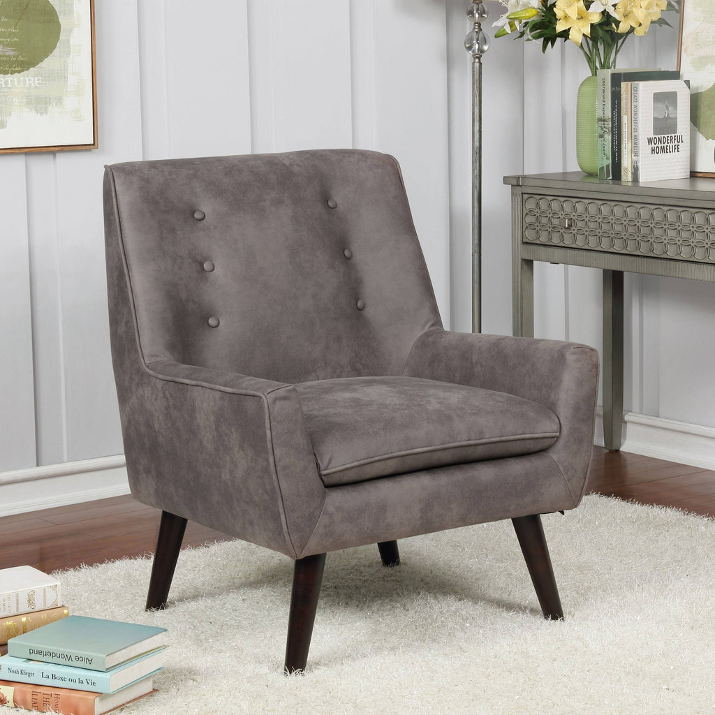 Dark Brown Accent Chair S396