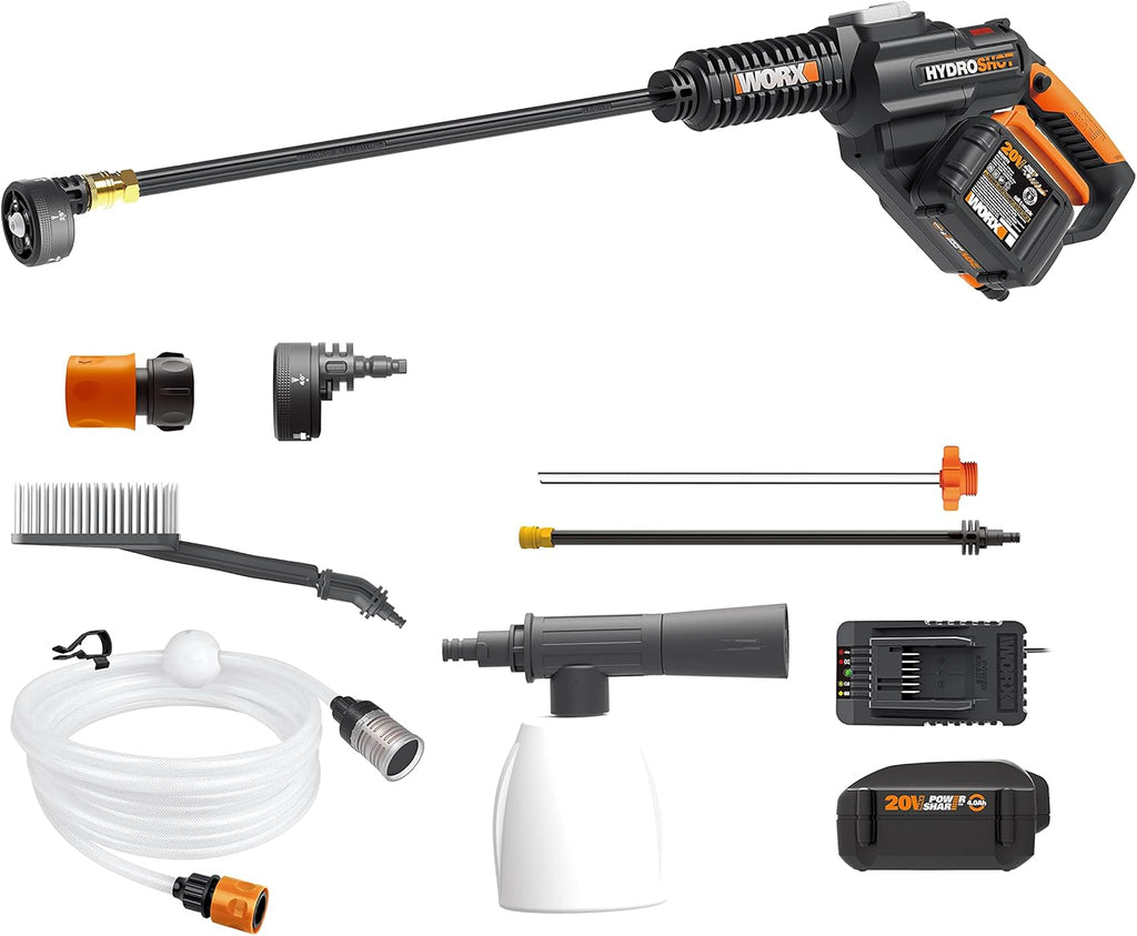 20V Cordless Pressure Washer with 5-in-1 Adjustable Nozzle K931735
