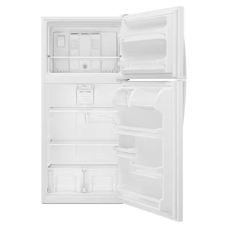 30 in. 18.3 cu. ft. White Top Freezer Refrigerator J876