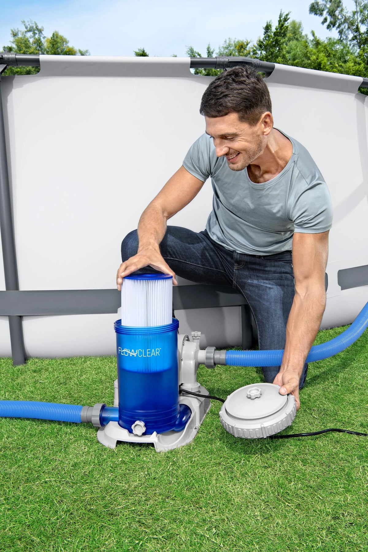 Transparent Filter Pump U2625