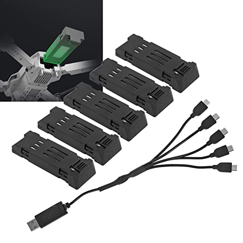 3.7V 1200mAH Lithium Battery with 5 in 1 Charger Cable X5262