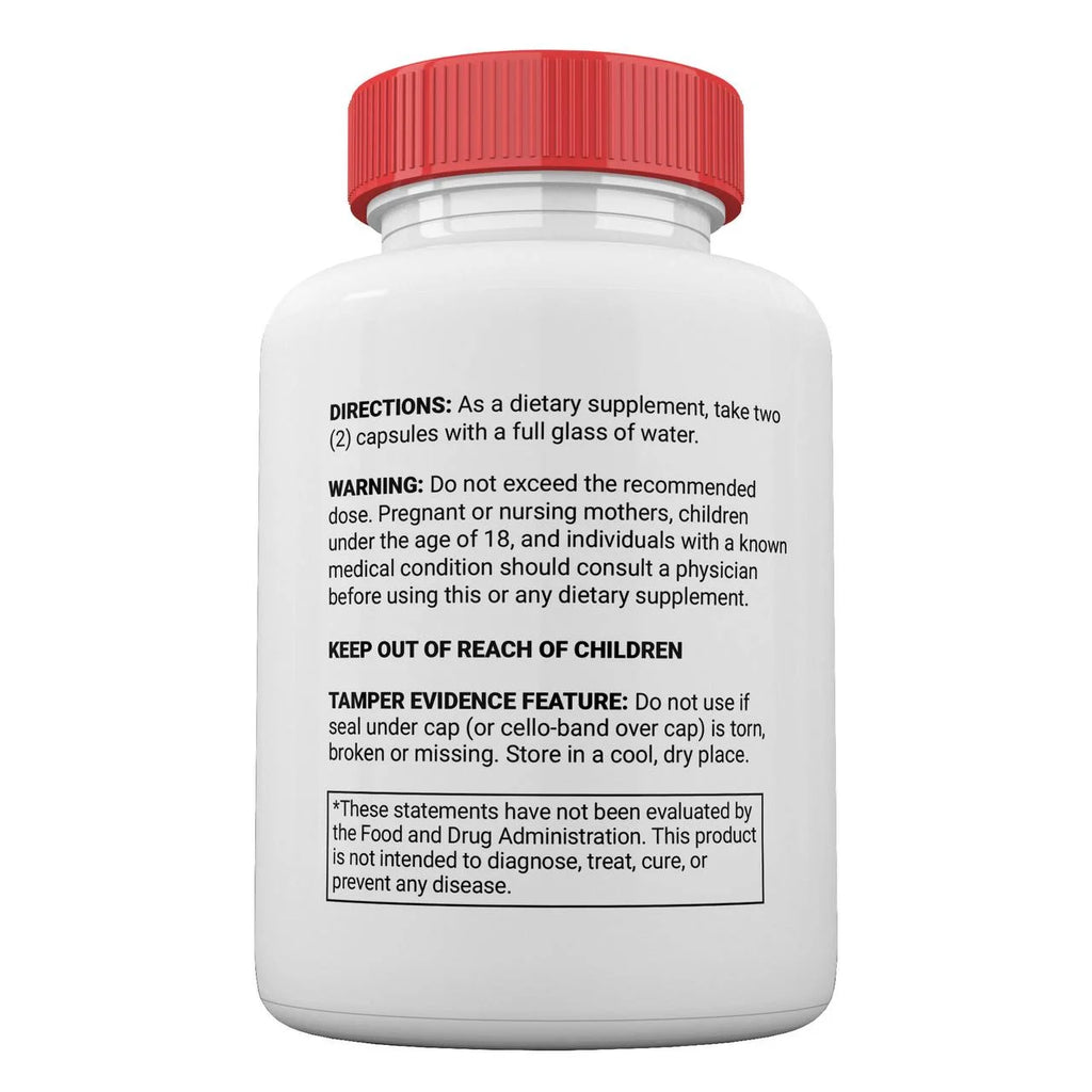 Blood Flow Pills, Maximum Strength Male Supplement (5 Pack) H41963