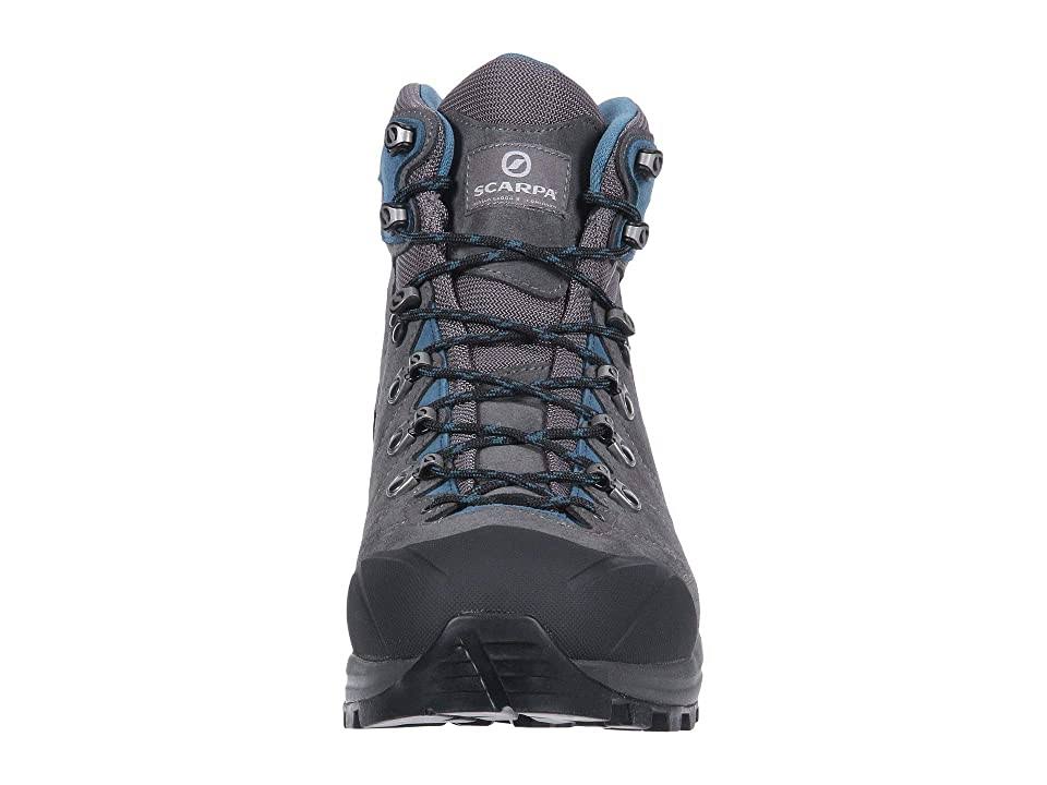Wide Men's Shark Grey/Lake Blue Hiking Boots A2452