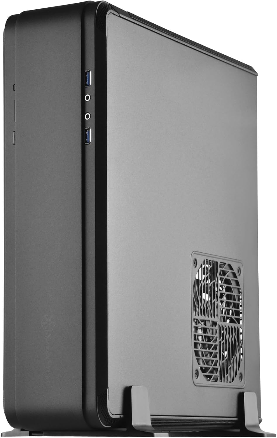 Black Aluminum ITX Computer Case C377