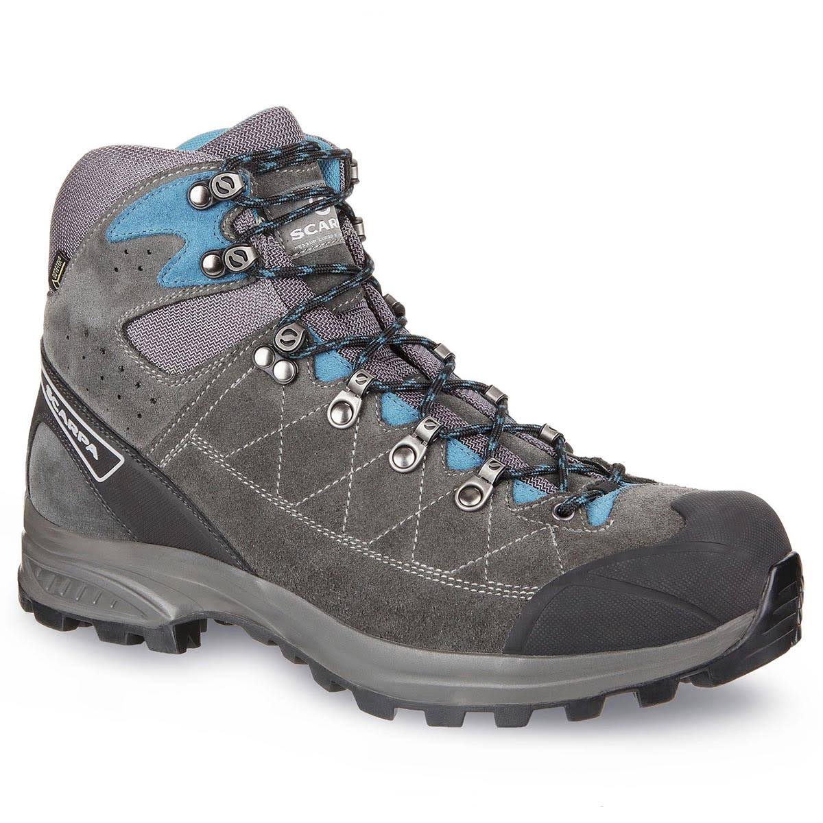 Wide Men's Shark Grey/Lake Blue Hiking Boots A2452