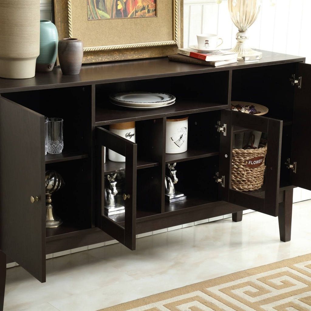 Solid Wood Sideboard Cabinet F46874