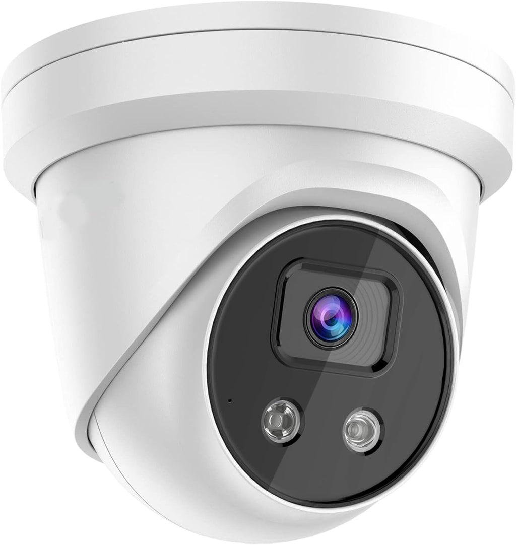 8MP 4K PoE IP Dome Security Camera with Two-Way Audio V559687