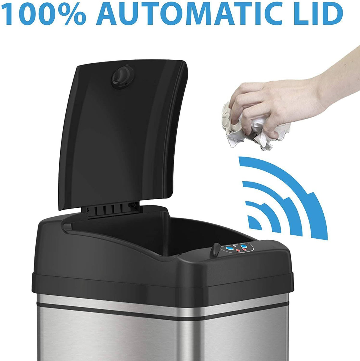 13 Gallon Sensor Garbage Bin A64551