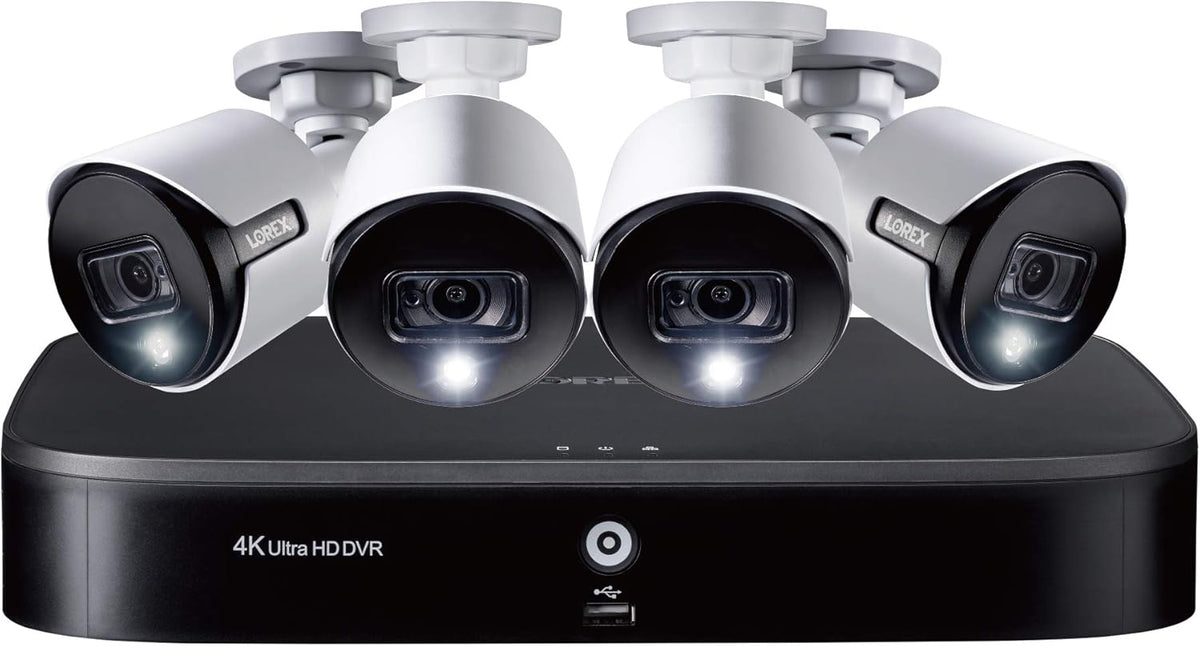 2K HD Indoor/Outdoor Security System with 4 x 5MP Cameras D526