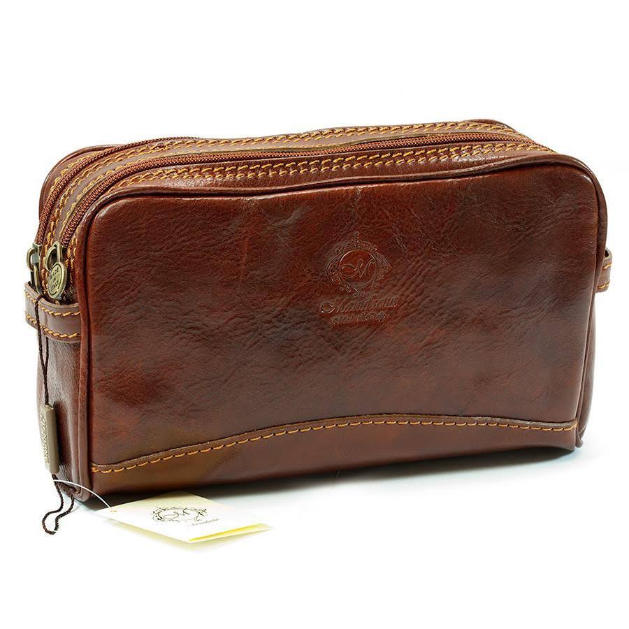 Leather Toiletry Case U478