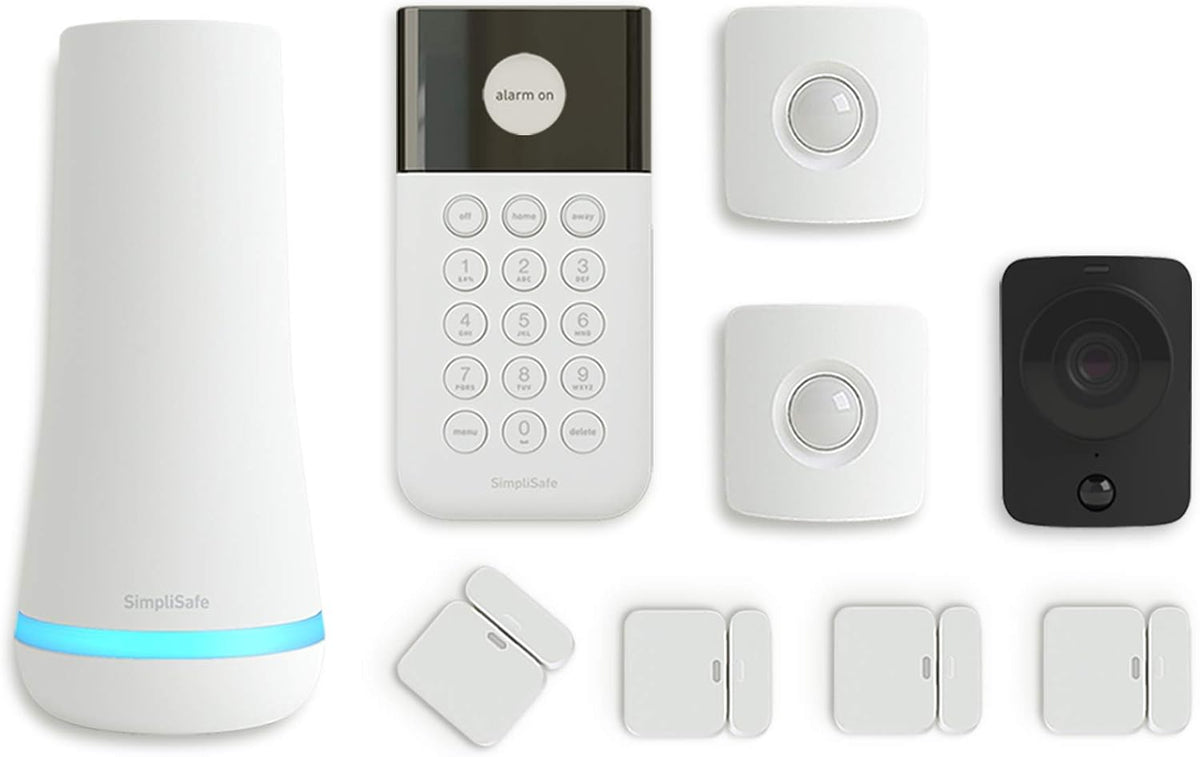 9 Piece Wireless Home Security System with HD Camera V4282