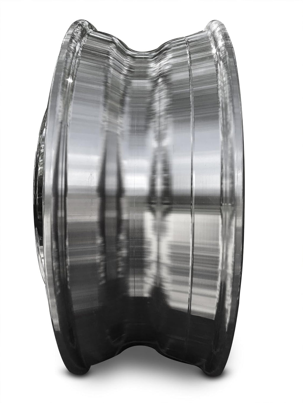 19.5 Inch 10 Lug Polished Aluminum Wheel F771