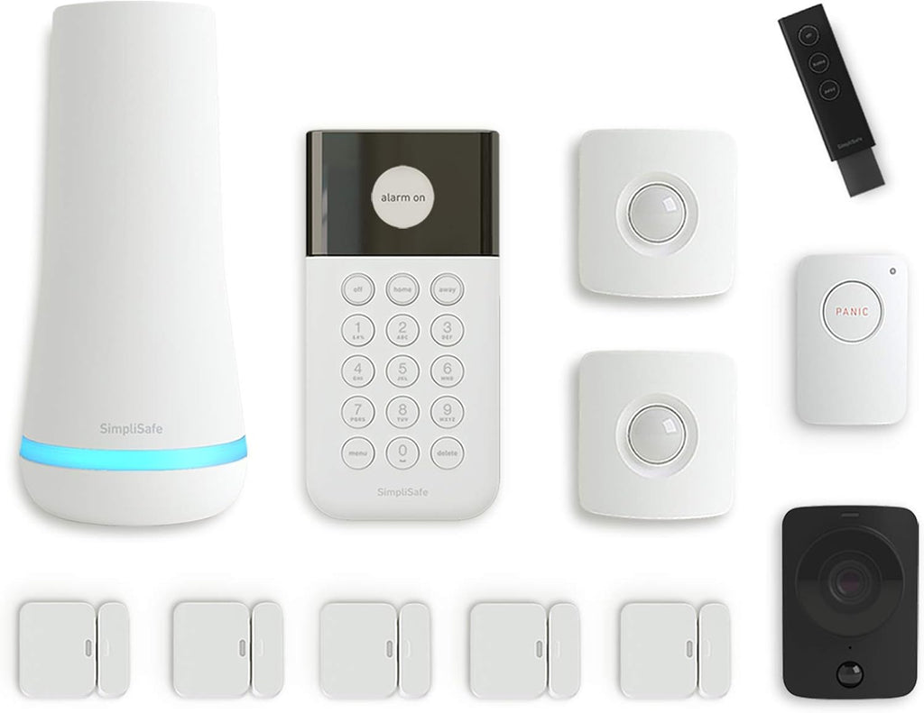 9 Piece Wireless Home Security System with HD Camera V4282