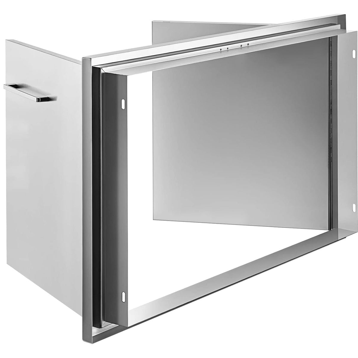 Double BBQ Access Door 33''Wx23''H Brushed 304 Stainless Steel X263